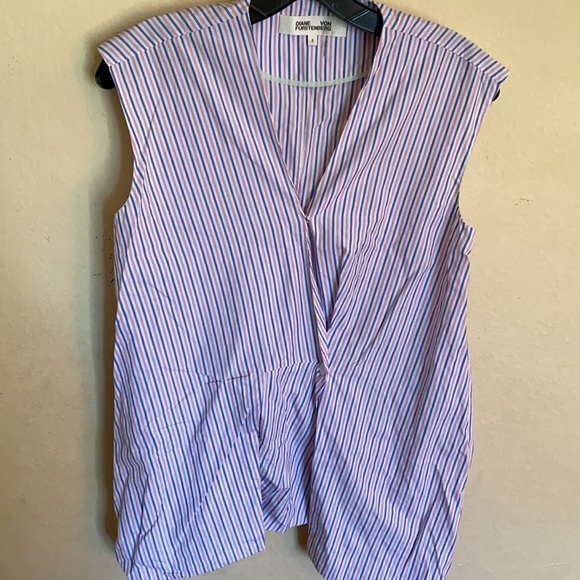 Diane Von Furstenberg Sleeveless Top - Picture 4 of 5